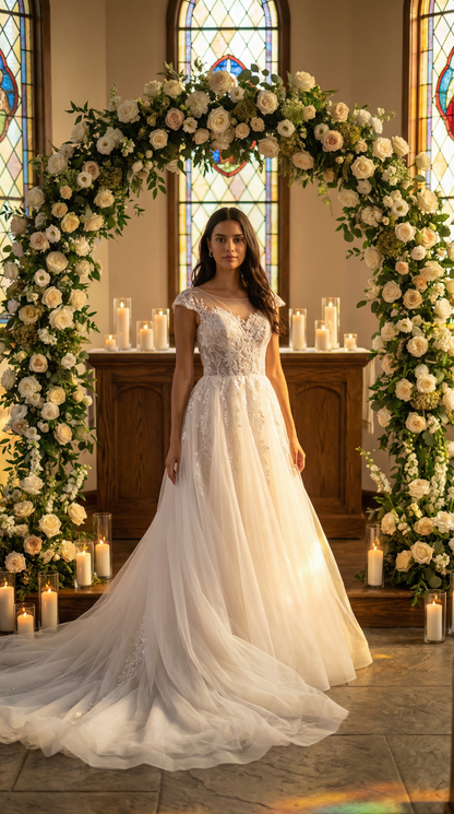 Evelyn Bridal Adi Size 0