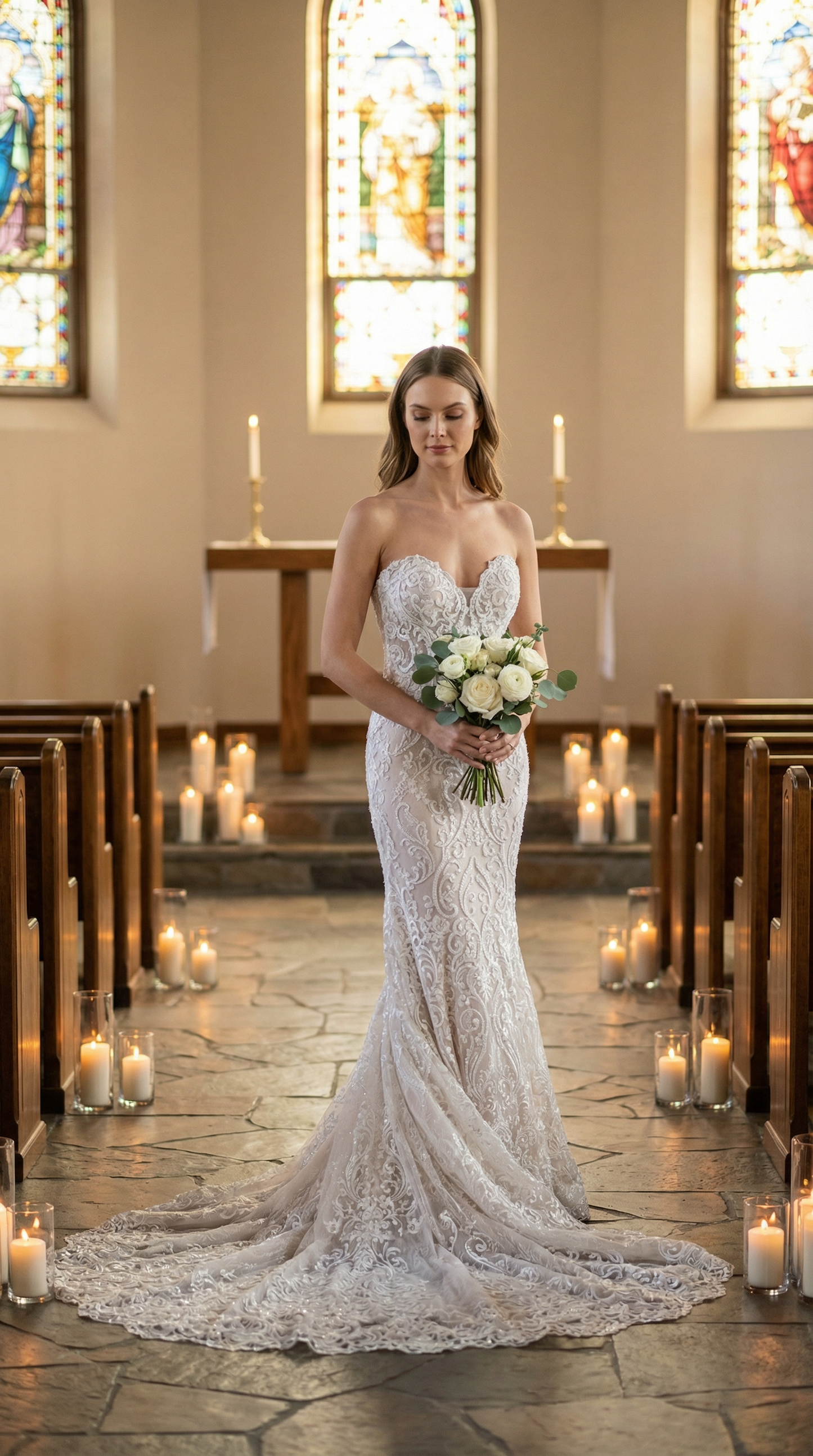 Jasmine Bridal F211056 Size 8