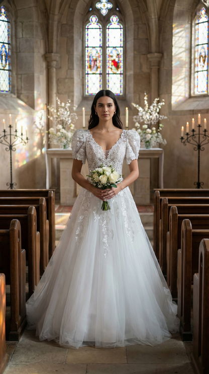 Evelyn Bridal Serenity Size 6