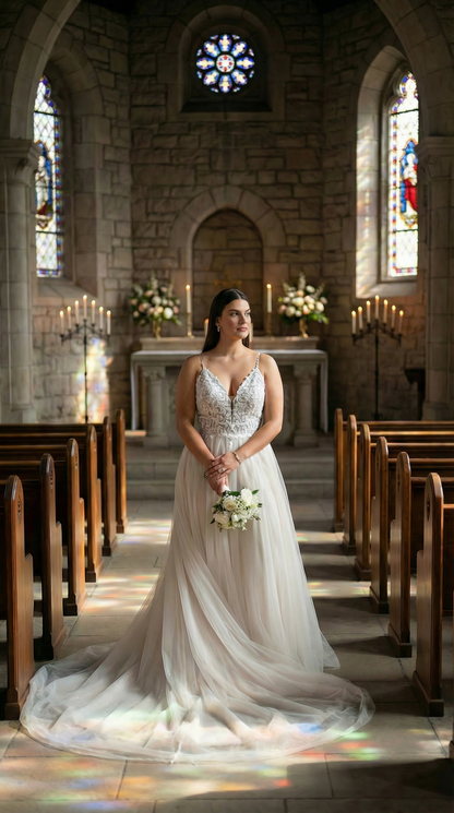 Jasmine Bridal T242058 Size 12