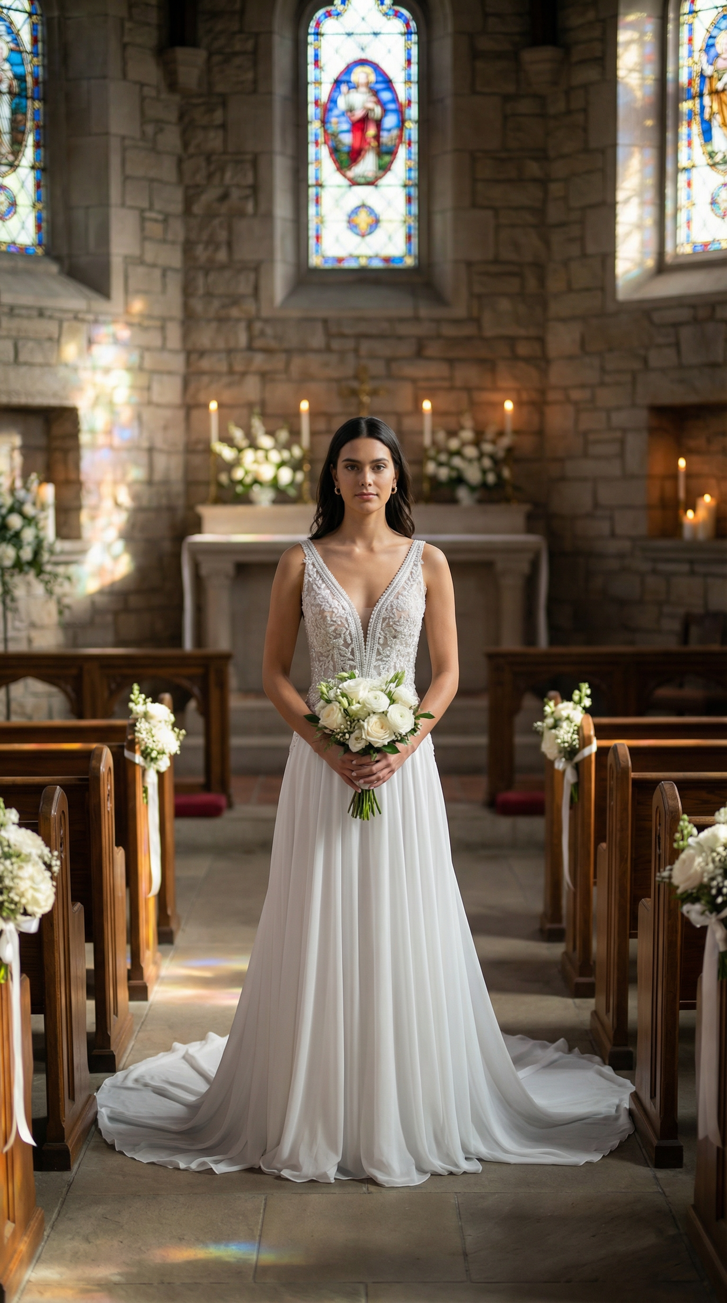Evelyn Bridal Hallie Size 6