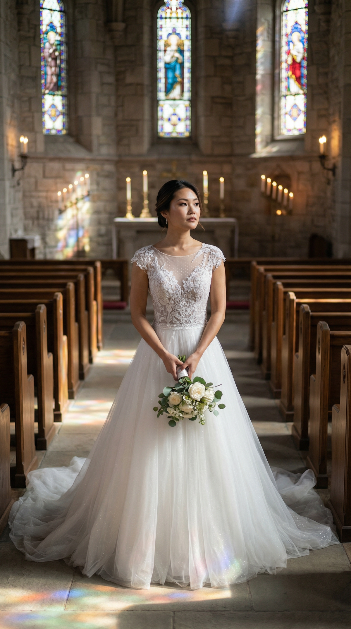Evelyn Bridal Autumn Size 6