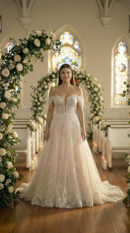 Jasmine Bridal T242026 Size 12
