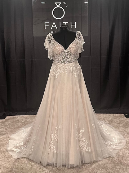 Jasmine Bridal T242057 Size 14