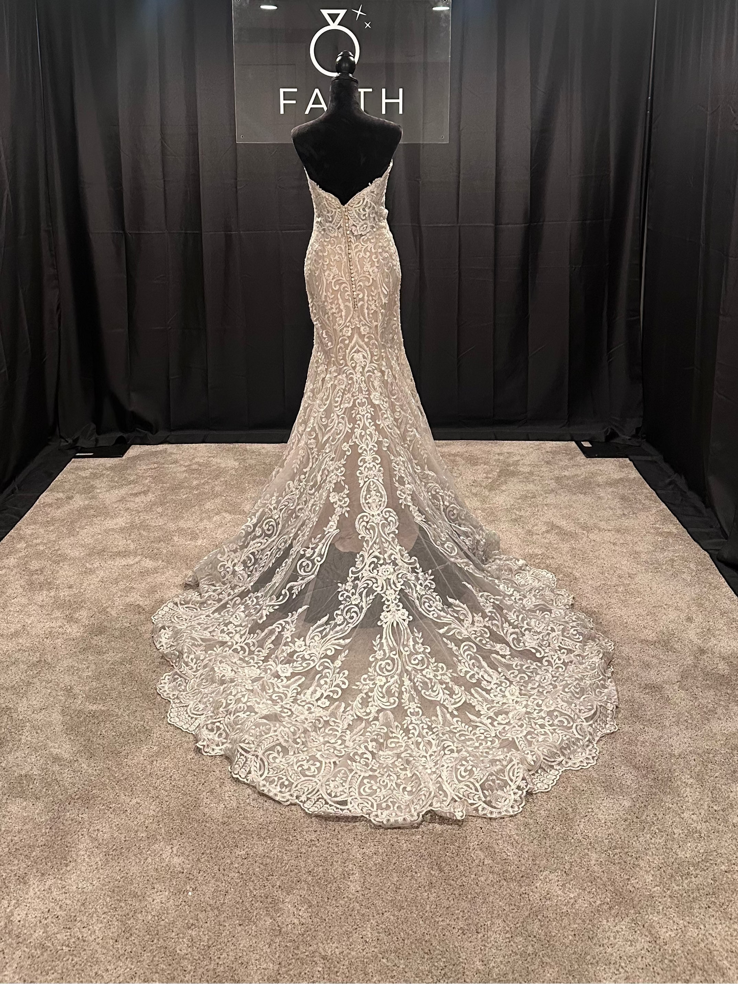 Jasmine Bridal F211056 Size 8