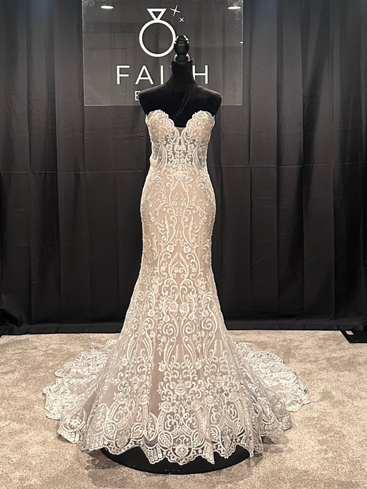 Jasmine Bridal F211056 Size 8