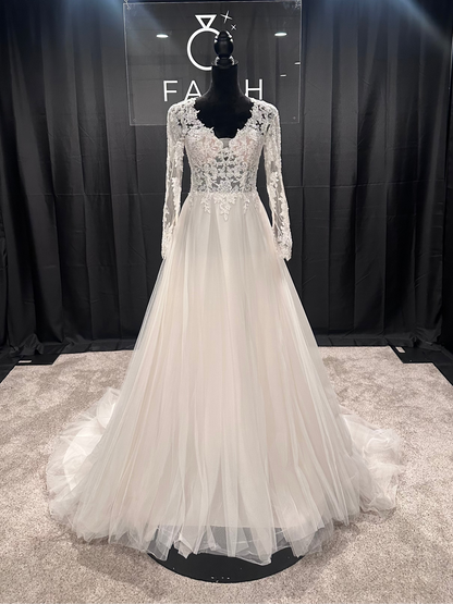 Evelyn Bridal Rosemary Size 6