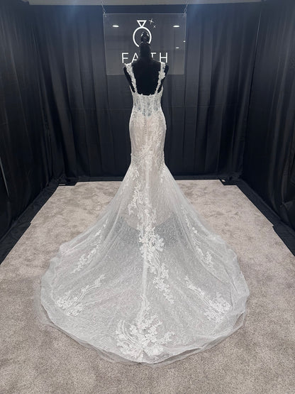 Evelyn Bridal Lilac Size 6
