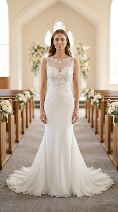 Enchanting by Mon Cheri 116143 Size 6
