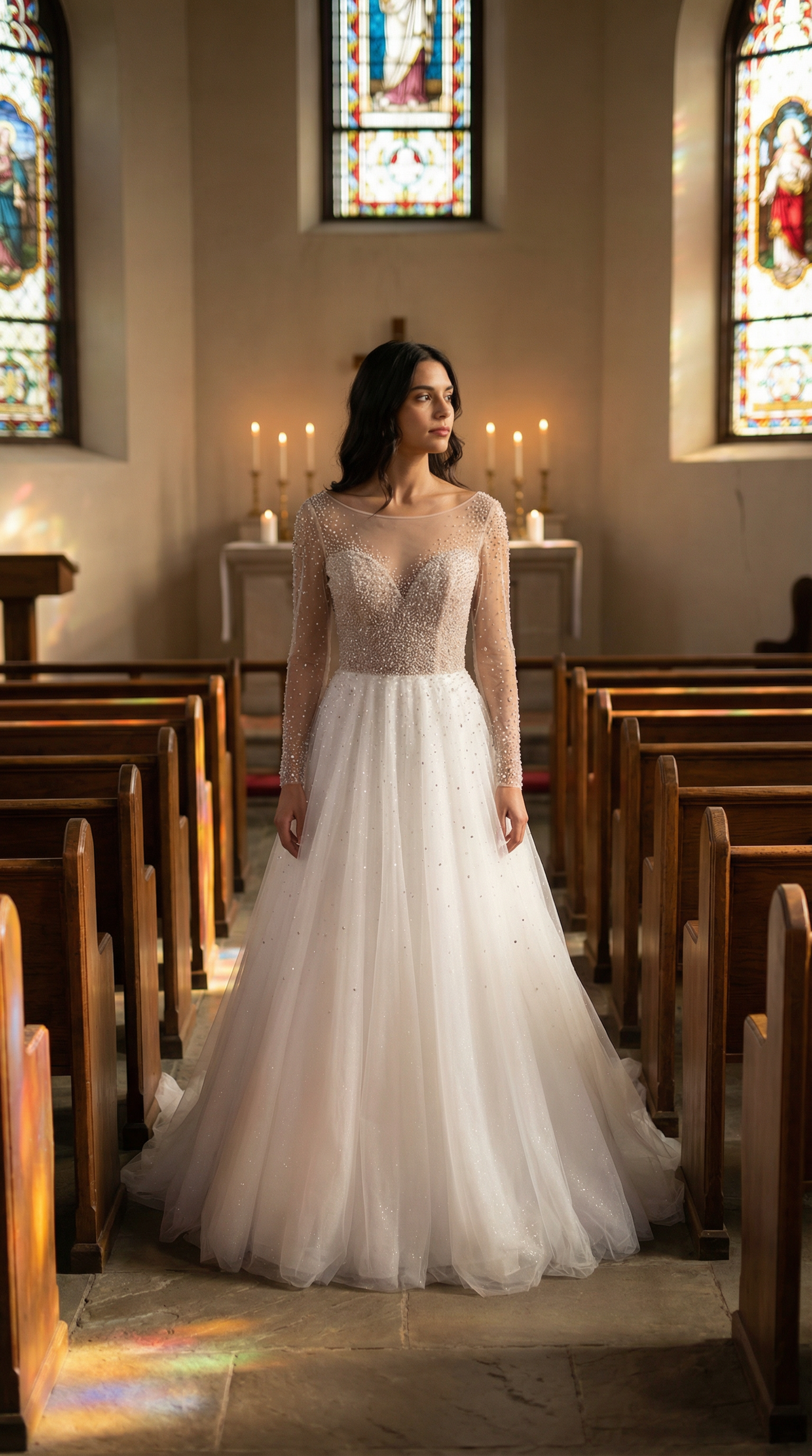 Evelyn Bridal Aries Size 6