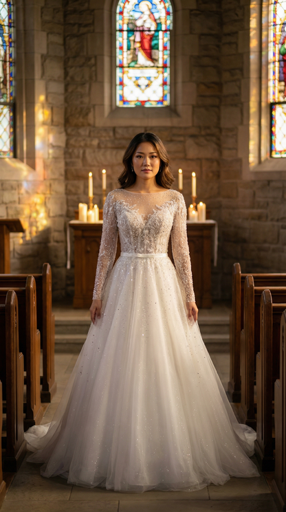 Evelyn Bridal Raelynn Size 6