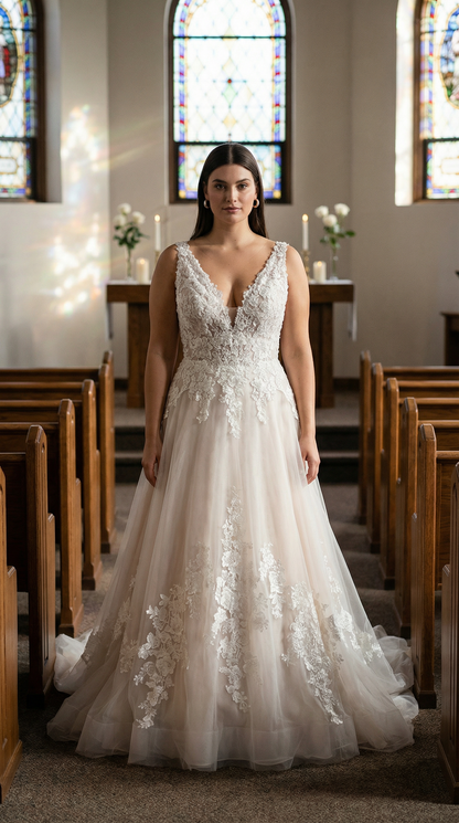 Jasmine Bridal F221068 Size 12