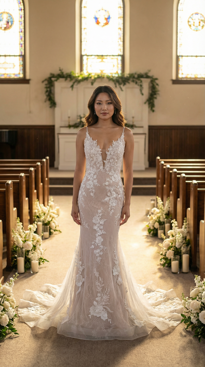 Evelyn Bridal Scout Size 6