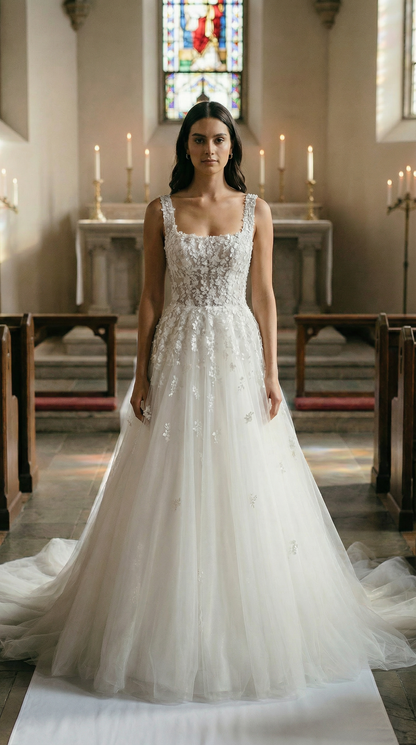 Evelyn Bridal Ellie Size 6