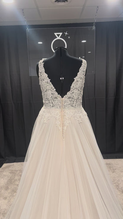 Jasmine Bridal F221011 Size 18