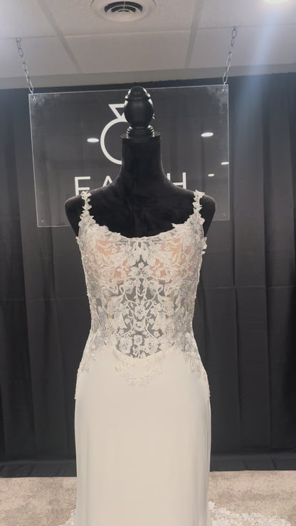 Evelyn Bridal Payton Size 6
