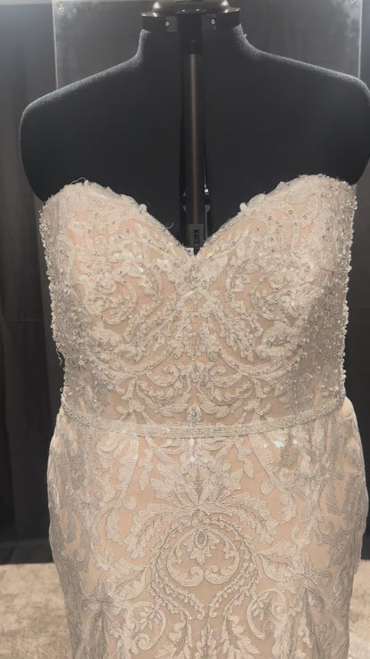 Jasmine Bridal F221065N Size 24