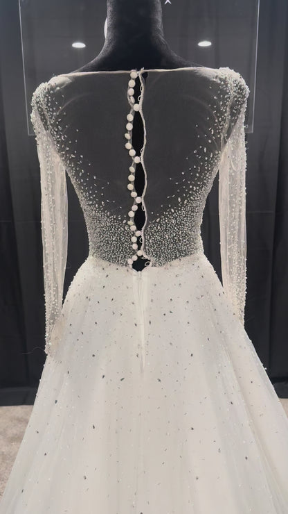 Evelyn Bridal Aries Size 6