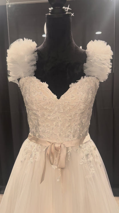Evelyn Bridal Slade Size 6