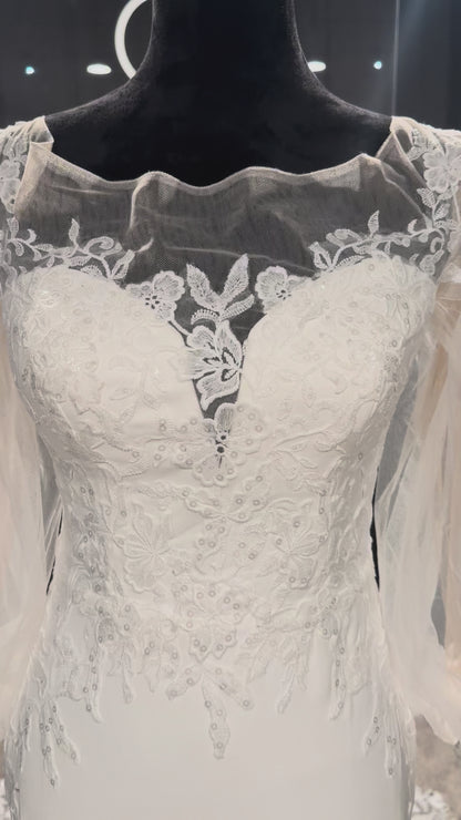 Evelyn Bridal Sloane Size 6