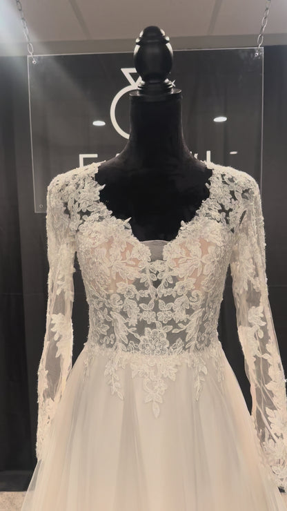 Evelyn Bridal Rosemary Size 6
