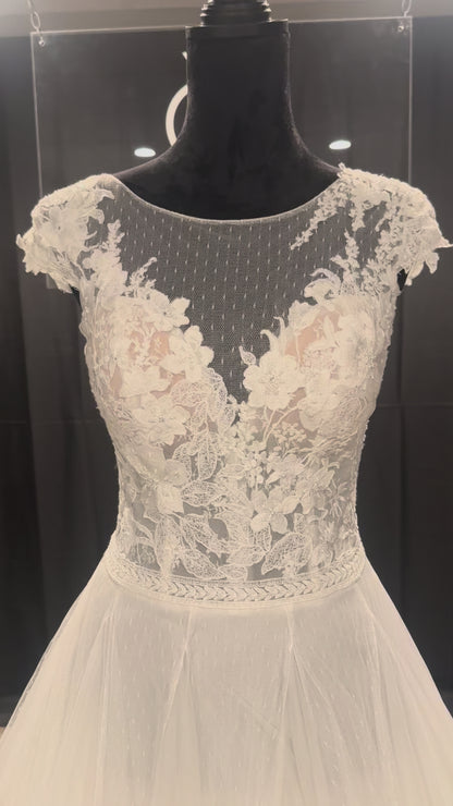 Evelyn Bridal Autumn Size 6