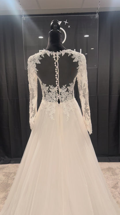 Evelyn Bridal Rosemary Size 6