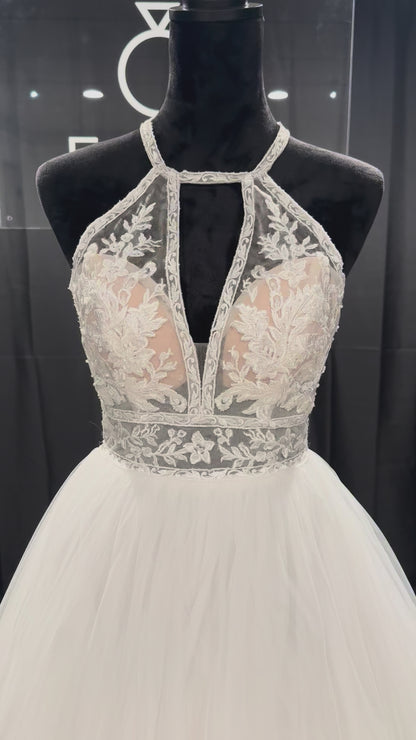 Evelyn Bridal Ruth Size 6