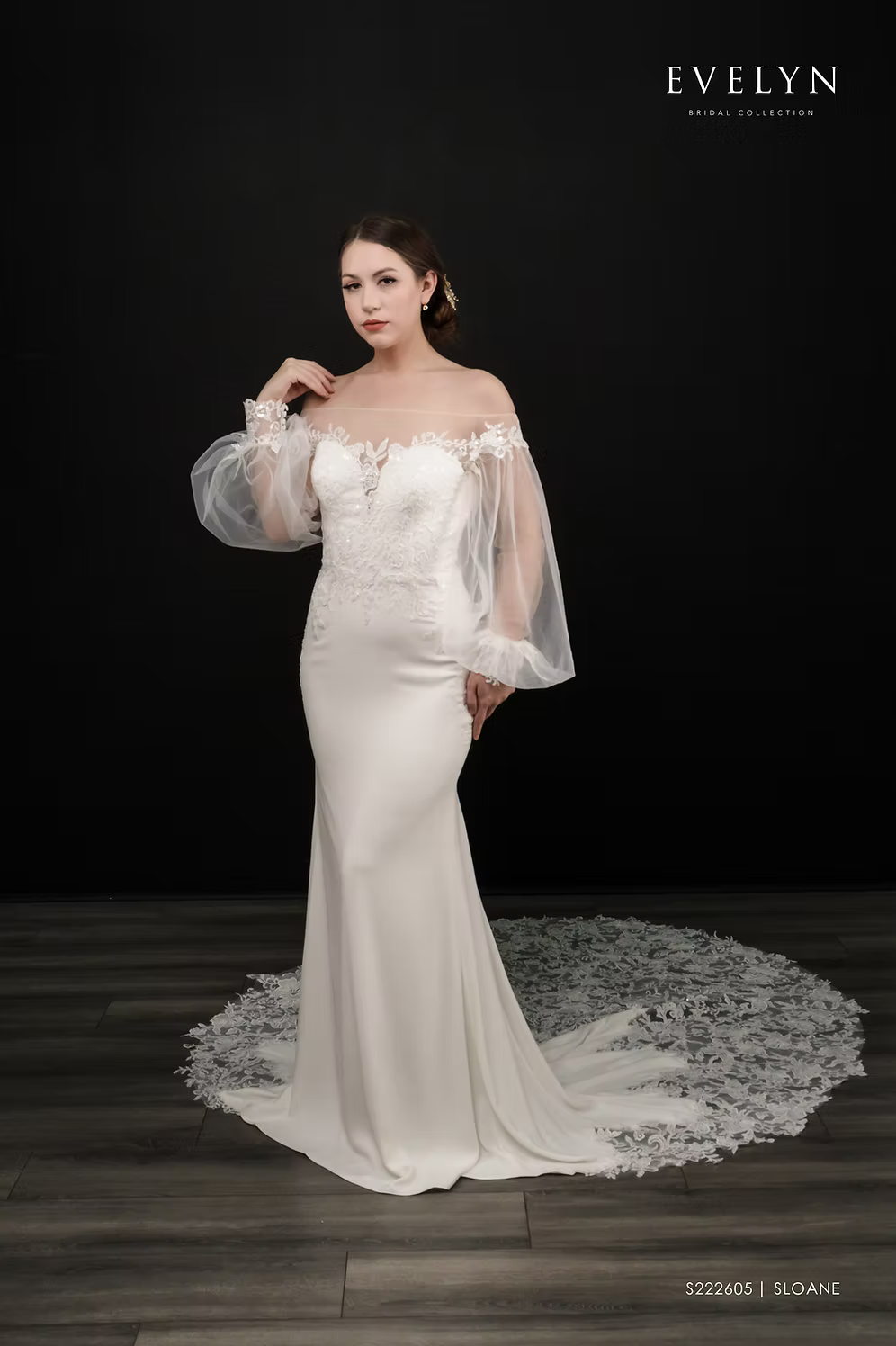 Evelyn Bridal Sloane Size 6